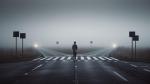 Empty road representing different paths in life